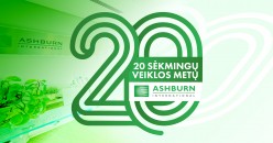 „ASHBURN International“ – 20 metų